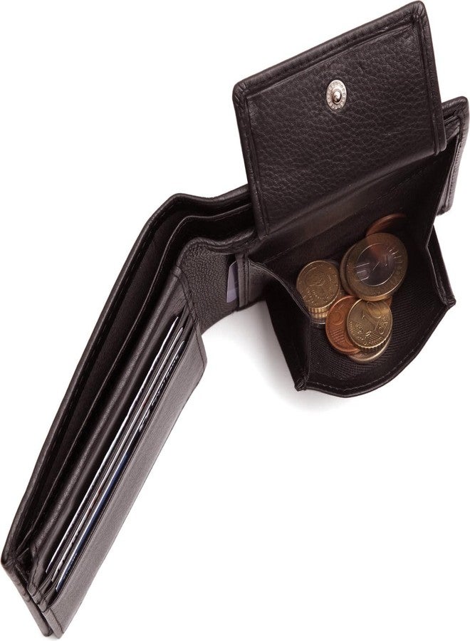 WildHorn Wallet for Men Leather Original, Mens Wallet, Leather Wallets for Men Stylish, Bi-Fold Wallets for Man, 9 Card Slots, Secret Card Slots, Coin Pocket, Gift for Mens (Brown) - Image 5